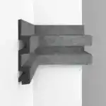 3D панель D302-1629 ДМ  DECOMASTER бетон 122*21*2900 мм