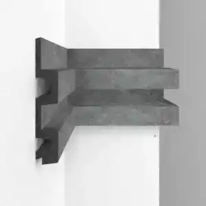 3D панель D302-1629 ДМ  DECOMASTER бетон 122*21*2900 мм