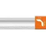 Потолочный плинтус с орнаментом DECOMASTER DT 128 гибкий 58*60*2400