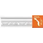 Потолочный плинтус с орнаментом DECOMASTER DT 9807 97*68*2400