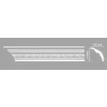 Потолочный плинтус с орнаментом DECOMASTER DT-3 74*102*2400