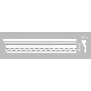 Молдинг с орнаментом DECOMASTER DT-1 105*35*2400