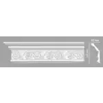 Потолочный плинтус с орнаментом DECOMASTER DT-303 143*60*2400
