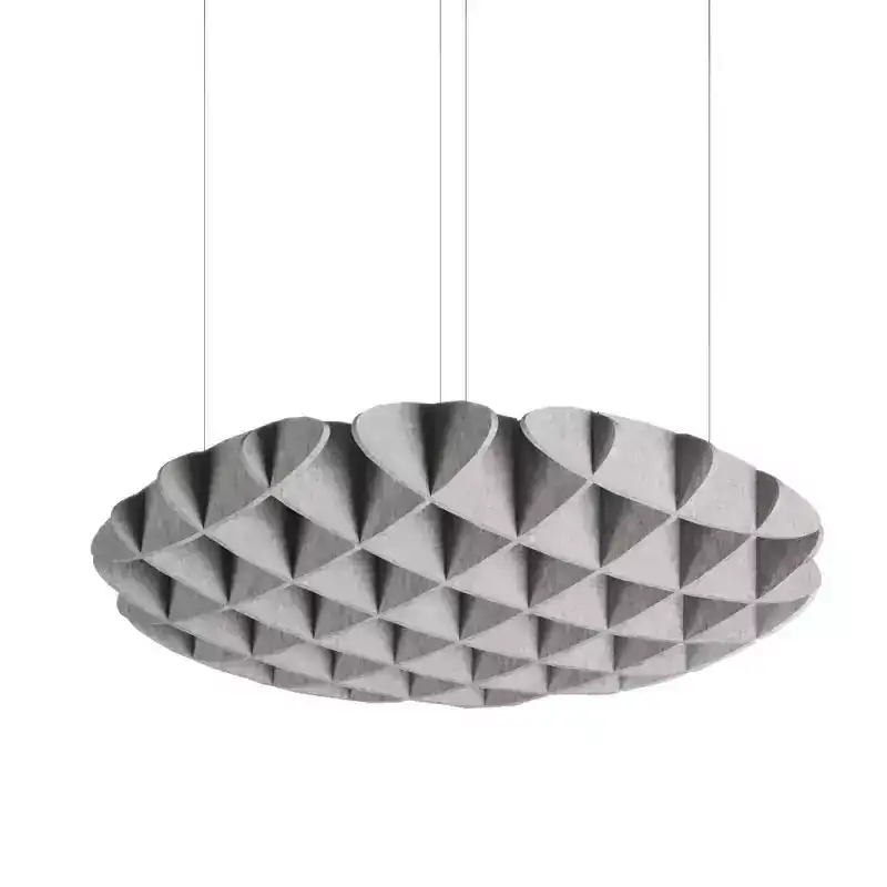 Акустическая панель из войлока остров K&R Design OST Waffle 1200х1200х120 KR004.015 Акустическая панель из войлока остров K&R Design OST Waffle 1200х1200х120 KR004.015