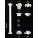 Капитель 90024-3 DECOMASTER O 380*130 мм