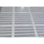 Плита фальшпола вентиляционная из металла K&R Design Metall 38P/PVC-38