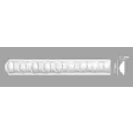 Молдинг гибкий 98885F DECOMASTER 31*11*2400 мм