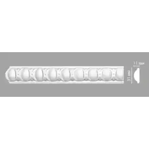 Молдинг гибкий 98885F DECOMASTER 31*11*2400 мм