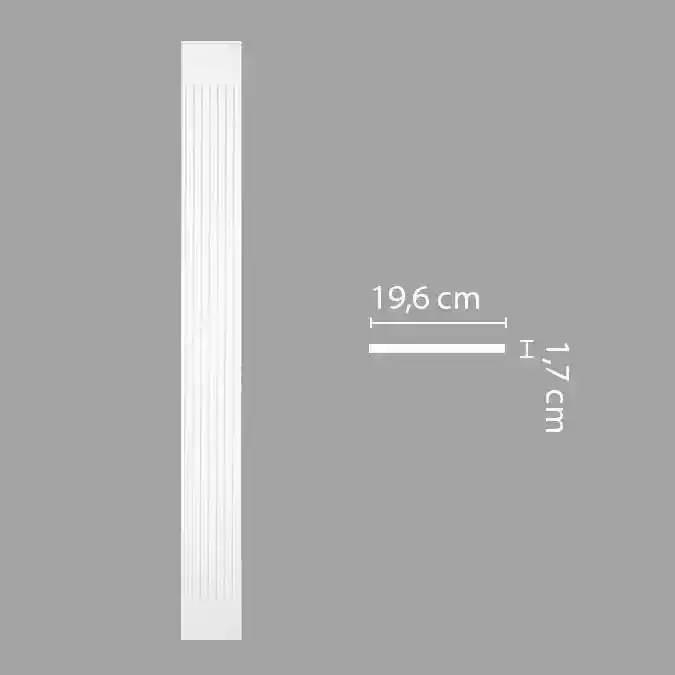 Пилястра DK-82230 DECOMASTER 2200*196*17 мм Пилястра DK-82230 DECOMASTER 2200*196*17 мм