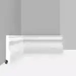 Плинтус белый D153-115 DECOMASTER 95*12*2000 мм