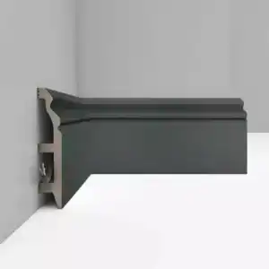 Плинтус напольный D232-112 ДМ  DECOMASTER антрацит черный лофт 100*22*2400 мм