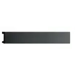 Плинтус черный D235-112 ДМ DECOMASTER Антрацит 80*17*2400 мм
