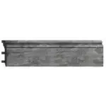 Плинтус напольный D232-1632G DECOMASTER бетон темный мерцающий 100*22*2400 мм