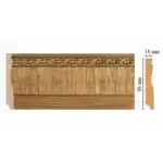 Плинтус напольный 153-4 Decomaster 95*12*2400 мм