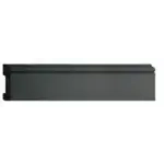 Плинтус черный D005-112 DECOMASTER антрацит 79*13*2400 мм