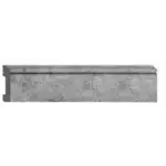 Плинтус напольный D005-1629 DECOMASTER серый бетон 79*13*2400 мм