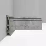 Плинтус напольный D232-1629 DECOMASTER серый бетон 100*22*2400 мм