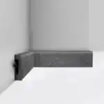 Плинтус напольный D234-1632G DECOMASTER бетон темный мерцающий 58*16*2400 мм