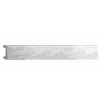 Плинтус напольный D234-1634 DECOMASTER Кварц белый 58*16*2400 мм