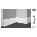 Плинтус напольный D235 DECOMASTER 80*17*2000 мм
