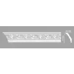 Плинтус потолочный DT-14 DECOMASTER 80*49*2400 мм