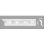 Плинтус потолочный DT-9813 DECOMASTER 100*60*2400 мм
