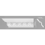 Плинтус потолочный DT-9852 DECOMASTER 150*105*2400 мм