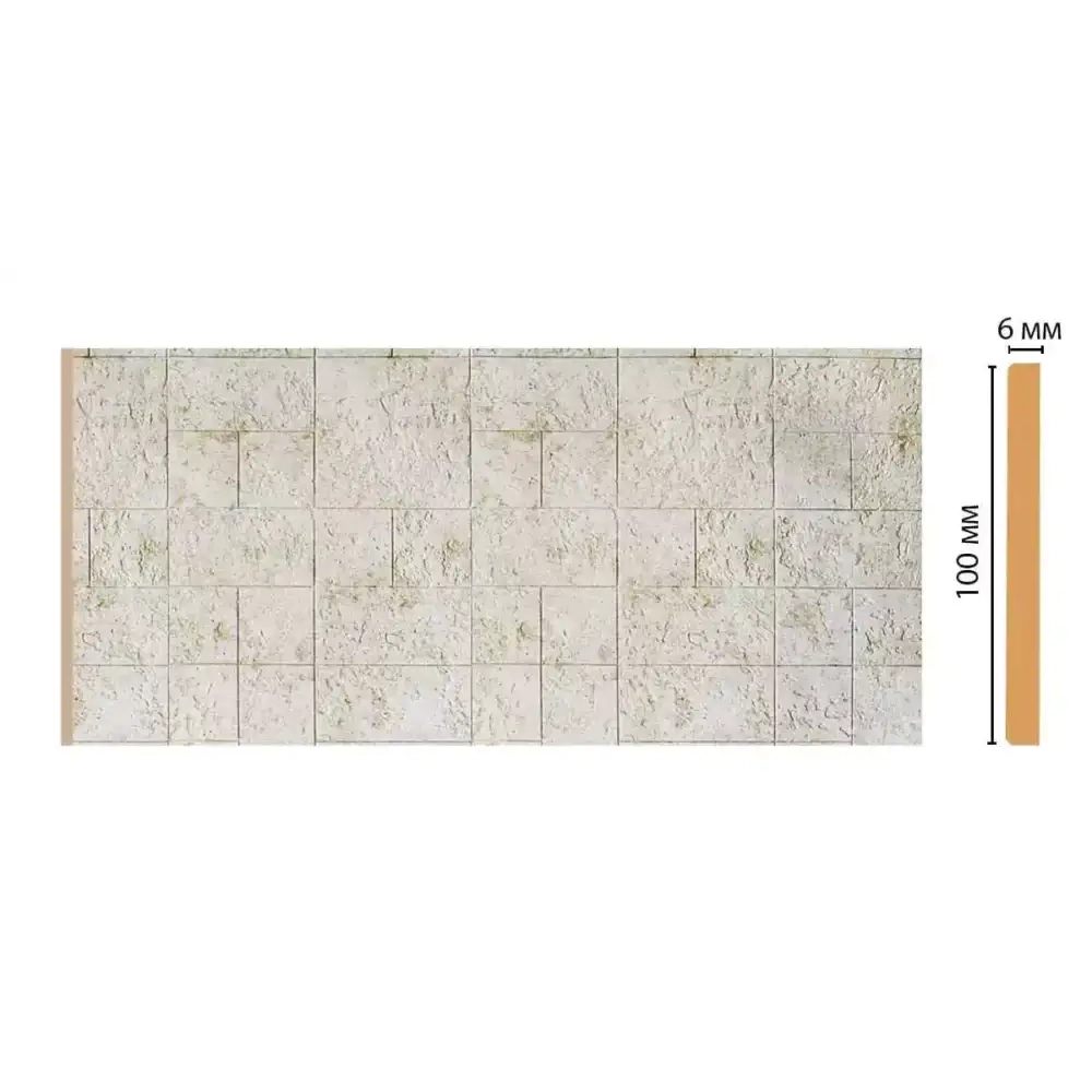 Декоративная панель Decomaster R10-25 100*6*2400мм Декоративная панель Decomaster R10-25 100*6*2400мм