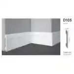 D105 плинтус напольный DECOMASTER 107*12*2000 мм