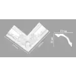 Угол внутренний DP-353R DECOMASTER 73*113*290*290 мм