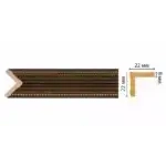 Угол 116M-56 Decomaster 22*22*2400 мм