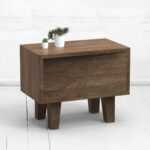 Прикроватная тумба mirror oak дуб-темно-коричневый ARCHPOLE