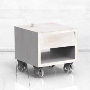 Прикроватная тумба staple оригами фанера-винтажный белый ARCHPOLE