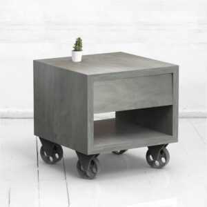Прикроватная тумба staple оригами фанера-винтажный серый ARCHPOLE