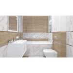 Oak керамогранит коричневый 15×60 LAPARET