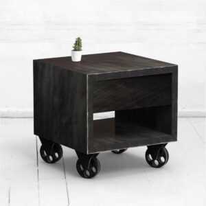 Прикроватная тумба staple оригами фанера-винтажный черный ARCHPOLE