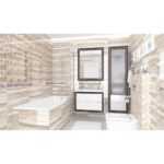 Grace fancy серый 20×60 LAPARET