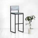 Стул барный flatmoon фанера-винтажный серый ARCHPOLE