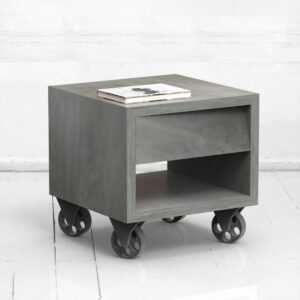 Прикроватная тумба staple oak фанера-винтажный серый ARCHPOLE