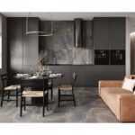 Shade керамогранит темно-серый 60×60 LAPARET