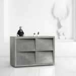 Комод oak фанера-винтажный-серый ARCHPOLE
