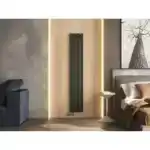 Трубчатый радиатор с прямоугольным профилем 30х60 GUARDO RETTA 6SP 1800 мм высотой, 140 мм шириной, 2 секции, боковое подключение, 6SP-1800-02 BK-VER RAL9016 белый матовый