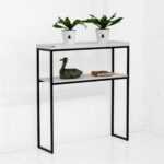 Консоль минимализм фанера-винтажный белый ARCHPOLE
