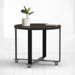 Стол обеденный round crosstripe конструктор ARCHPOLE