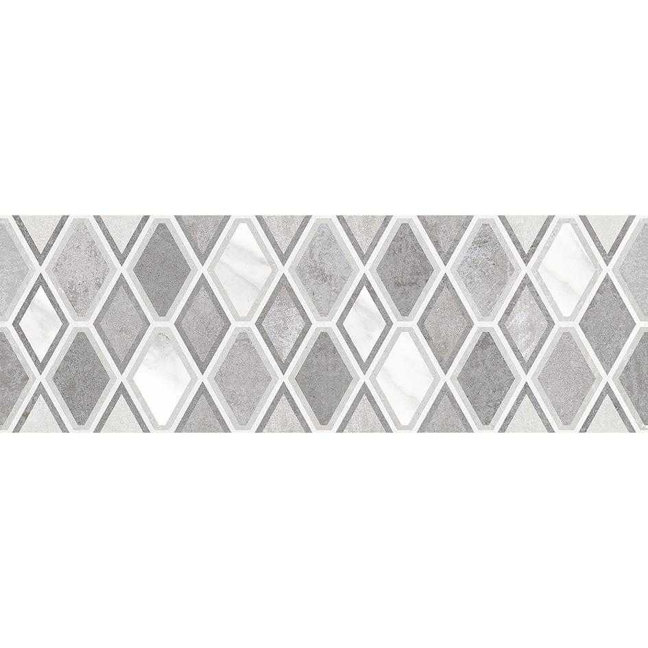 Arctic плитка настенная серый узор 17-00-06- 20×60 LAPARET