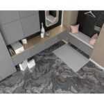 Gray керамогранит светлый полированный 60×60 LAPARET