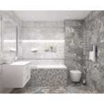 Gray керамогранит светлый полированный 60×60 LAPARET