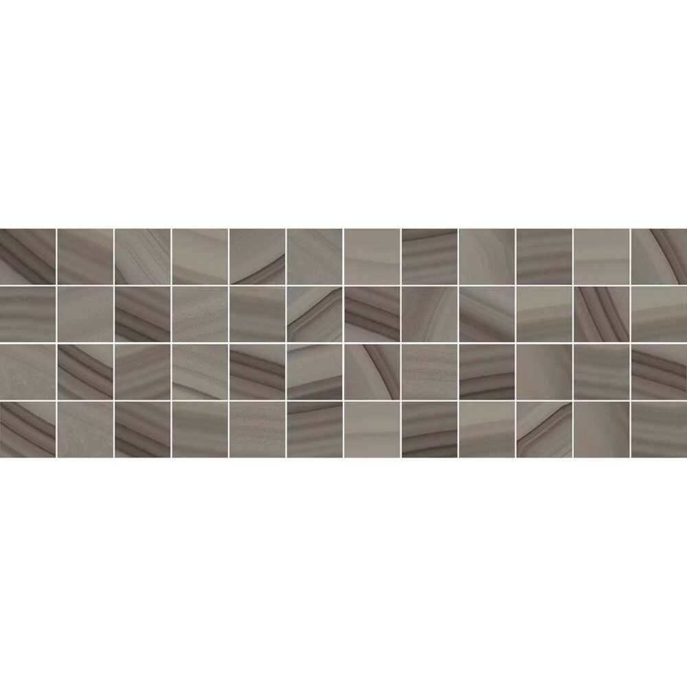 Agat декор мозаичный кофейный 20×60 LAPARET