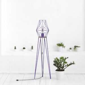 Торшер ракета фиолетовый ARCHPOLE
