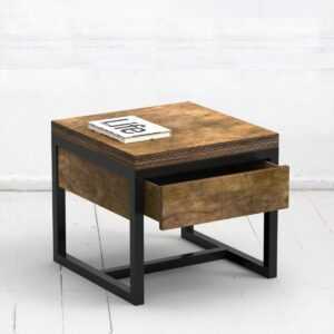 Стол журнальный old drawer фанера-жжение ARCHPOLE